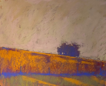 Along the Fence Line by artist julia fletcher